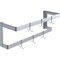 Amgood 36 in. Wall-Mounted Stainless Steel Double-Line Pot Rack AMG DPR-36-Z - alternate 1