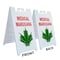 Signmission Medical Marijuana Dispensary, A-Frame & 2 Decals Installed, Heavy-Duty Plastic Frame SBHD-D-2436-Medical Marijuana Dispensary - alternate 3