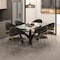 Leisuremod Bella Collection Modern Dining Chair in Charcoal BC21CH - alternate 2