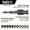 Klein Tools Driver Set, Stubby, Impact, 12-in-1 32308HD - alternate 3