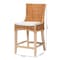 Bali & Pari Derris Natural Rattan Counter Stool, Light Honey 262-14297-ZORO - alternate 3