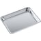 Amgood 13 in. x 10  in. 19 Gauge Quarter Size Aluminum Bun / Sheet Pan. AMG SBP-19G-1013-1PK-Z - alternate 1