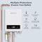 Mizudo 27000W Electric Tankless Water Heater Undersink, 240V, 113A ET027A0W - alternate 6