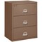 Fireking 3 Drawer, 1 Hr Fire & Impact Rated, 31" Wide Lateral Tan 3-3122-CTN - alternate 1