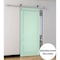 Sartodoors Sturdy Barn Door 24x96 Solid Core Modern Interior VEREGIO7411BD-S-OLI-2496 - alternate 1