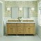 James Martin Vanities Lorelai 72in Double Vanity, Light Natural Oak w/ 3 CM Eternal Jasmine Pearl Silestone Top 424-V72-LNO-FEJP - alternate 3
