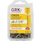 Grk Fasteners GRK No, 8 x 1-1/4'' Star Drive Steel Trim Screw, 100 Ct. 96055 - alternate 1