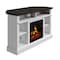 Northwest Corner TV Stand with Electric Fireplace Fits 55in TVs Console with Storage Cabinet 80-FPWF-M7 - alternate 1