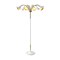 Jonathan Y Vivian 61" 10-Light Mid-Century Modern Iron Medusa Multi Head LED Floor Lamp, White/Brass Gold JYL3096A - alternate 5