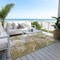 Homeroots 9' X 12' Brown And Ivory Abstract Washable Indoor Outdoor Area Rug 617792 - alternate 3