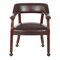 Office Star Collection: Traditional Traditional Guest Chair, Ox Blood Seat, Ox Blood Back, 24 1/2" W 23-1/2" L TV231-JT4 - alternate 3