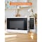 Commercial Chef 1.1 Cu Ft Microwave Oven with 10 Power Levels, White CHCM11100W - alternate 4