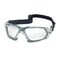 Bouton Optical Rimless Safety Glasses w/Gray Frame, Clear Lens, Foam Padding and Anti-Scratch/FogLess 3Sixty Coating 250-54-0520 - alternate 2