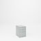 Pucel Pedestal Utility & File Drawer Cabinet, 18 in W x 24 in D x 26 in H, Putty DCF-1 - alternate 1