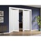 Sartodoors Sliding Closet Double Bi-fold Doors White Solid Core Modern Interior QUADRO4111DBF-WS-72 x 84 (4* 18x84) - alternate 4