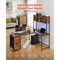 Vevor L-Shaped Gaming Desk with LED Lights 62.2 in Reversible Corner Computer Desk DX0202-C250338D-01 - alternate 6