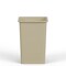Regal Altair 35 Gallon Square Beige Plastic Trash Can, Heavy Duty Resin Construction ZR-TC-100-SQ35BG - alternate 4