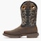 Durango Men's Western Boot, 7.5 M, Leather, 11 in H, Tobacco Leaf and Black DDB0499 - alternate 2