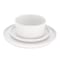 Elama Josh 18 Piece Stoneware Dinnerware Set in Matte White 750123182M - alternate 3