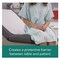 Tidi Choice Exam Table Paper Roll, Crepe Texture, 21" x 125 ft, White, 12PK 32163 - alternate 3