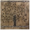 Homeroots 36" X 2" Brown Mango Wood Square Hanging Tapestry 401319 - alternate 3