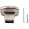 Designperfect 1-3/16 Overall Length Square Cabinet Knob, Brushed Satin Nickel DPA-S83KSNB - alternate 3