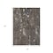 Homeroots 5' X 8' Chocolate And Beige Abstract Washable Indoor Outdoor Area Rug 631168 - alternate 4