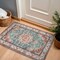 World Rug Gallery Traditional Oriental Medallion Washable Non Slip Area Rug 2 ft x 4 ft Multi WR84MULTI2X4 - alternate 1