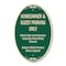 Signmission Homeowner & Guest Parking Only Green & Tan, 12 In X 18 In Architectural Oval, Heavy Gauge Aluminum A-OV-G-1218-9970 - alternate 1