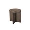 Homeroots 24" Brown Solid Wood Round Cross Leg End Table 565310 - alternate 5