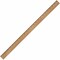Charles Leonard Office Ruler, 24in Length x 1.3in Width, Wood, Metal, Brown 77324 - alternate 1