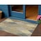 Homeroots 3' X 5' Brown Gold And Taupe Argyle Washable Indoor Outdoor Area Rug 613705 - alternate 1