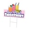 Signmission Real Fruit Smoothies Yard & Stake plastic coroplast window, C-DC-1216-Real Fruit Smoothies C-DC-1216-DS-Real Fruit Smoothies - alternate 1