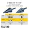 Klein Tools Step Drill Bit, Flute, 7/8 to 1-1/8-Inch QRST11 - alternate 9