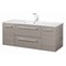 Cutler Silhouette Collection 48 in Wall Mount Bathroom Vanity - 2 Doors, 2 Drawers With Top, Aria FV-ARIA48 - alternate 4