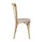 Flash Furniture Advantage Natural With White Grain X-Back Chair, PK2 X-BACK-NWG-2 - alternate 3