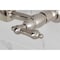 Kingston Brass Two-Handle Wall Mount Bridge Kitchen Faucet, Brushed Nickel KS2448AL - alternate 4