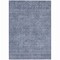 Homeroots 3' X 5' Denim Blue Geometric Washable Indoor Outdoor Area Rug 607476 - alternate 3
