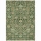 Homeroots 8' X 10' Green Tan And Gray Floral Washable Indoor Outdoor Area Rug 603464 - alternate 4