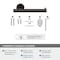 Amerock Arrondi Oil Rubbed Bronze Contemporary Single Post Toilet Paper Holder BH26540ORB - alternate 3