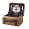 Picnic Time Family Of Brands NCAA Boise State Broncos Champion Picnic Basket for 2, Large Wicker Picnic Set 208-40-179-704-0 - alternate 1