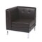 Osp Home Furnishings Wall Street  Corner Chair, Espresso WST51C-E34 - alternate 1