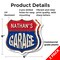 Signmission Nathan's Garage, 6 inch X 6 inch, Plastic Sign, 2PK SHI-P-2PACK-6-383-NATHAN - alternate 4