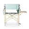 Picnic Time Family Of Brands Outdoor Directors Folding Chair, Tropical Foliage Pattern with Beige Accents 810-17-671-000-0 - alternate 3