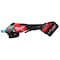 Milwaukee Tool M18 FUEL 4-1/2"-6" Variable Speed Braking Grinder, Paddle Switch w/ ONE-KEY Kit 3672-22 - alternate 1