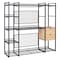Homeroots 69" Black Metal Closet System 590273 - alternate 5