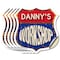 Signmission Danny's Workshop, 4 inch X 4 inch, Vinyl Decal, 5PK SHI-D-5PACK-4-489-DANNY - alternate 1
