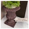 Leisuremod Urn Planter Handcrafted Fiberstone & MGO Clay - Weatherproof Indoor/Outdoor Pot LP28BR - alternate 2