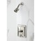 Kingston Brass Single-Handle Pressure Balanced Tub and Shower Faucet, Polished Nickel KB86560CKL - alternate 3