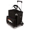 Picnic Time Family Of Brands NFL Denver Broncos - Cellar 6-Bottle Wine Carrier & Cooler Tote with Trolley 660-85-179-104-2 - alternate 1